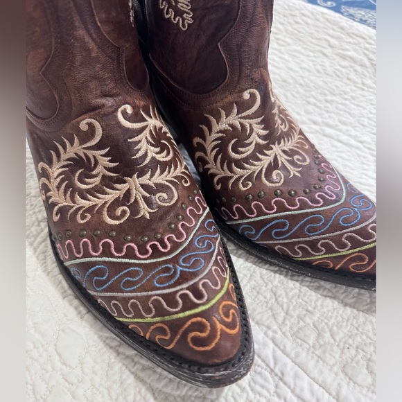 NWOB Old Gringo Women's Zarape Western Boot - US 9 B - Picture 10 of 15